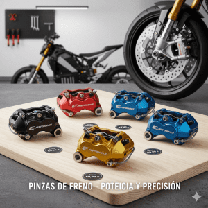 Pinces de freno per a moto elèctrica