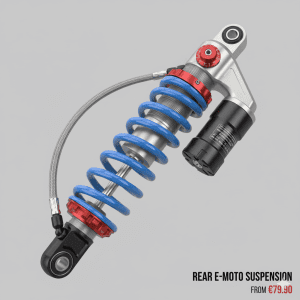 Suspensió posterior per a moto elèctrica