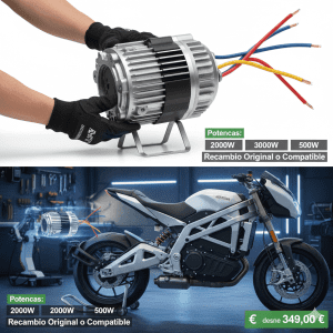 Motor elèctric de recanvi